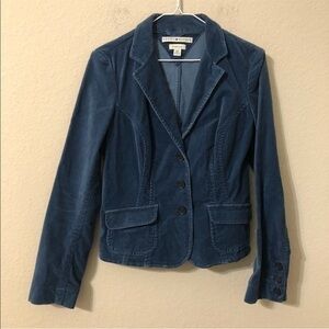 Tommy Hilfiger Jacket Blue Velvet Stretch …